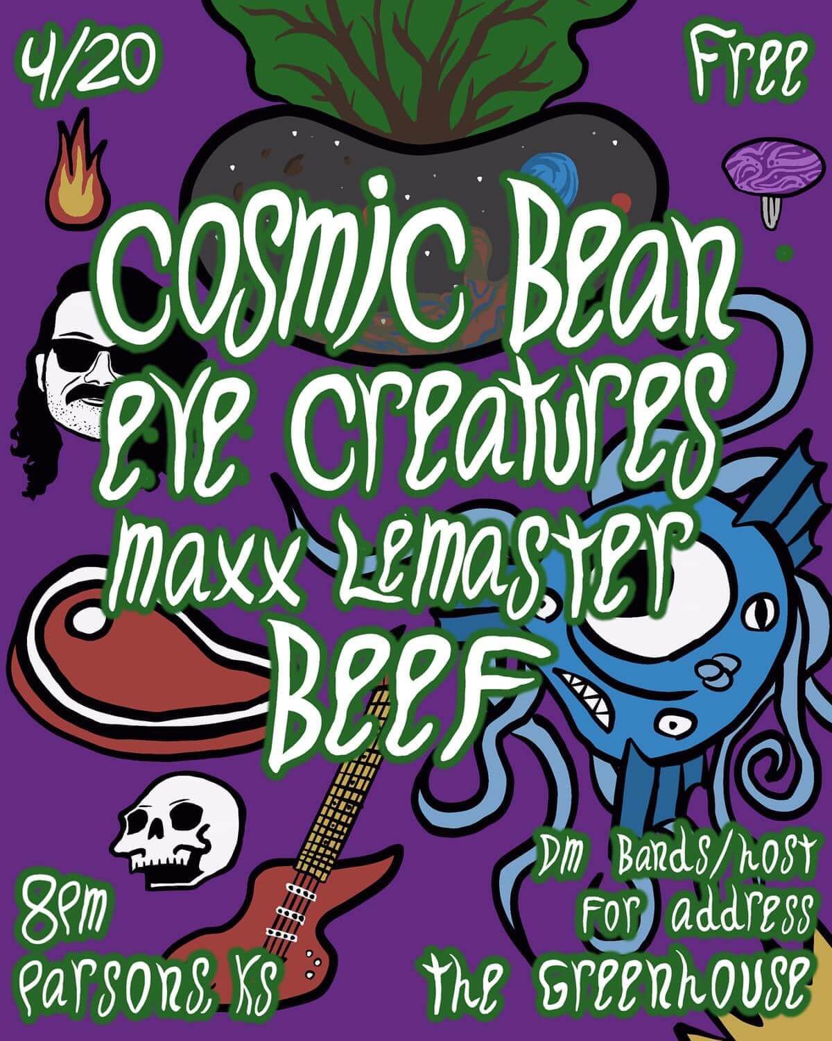 April 20th House show Flyer