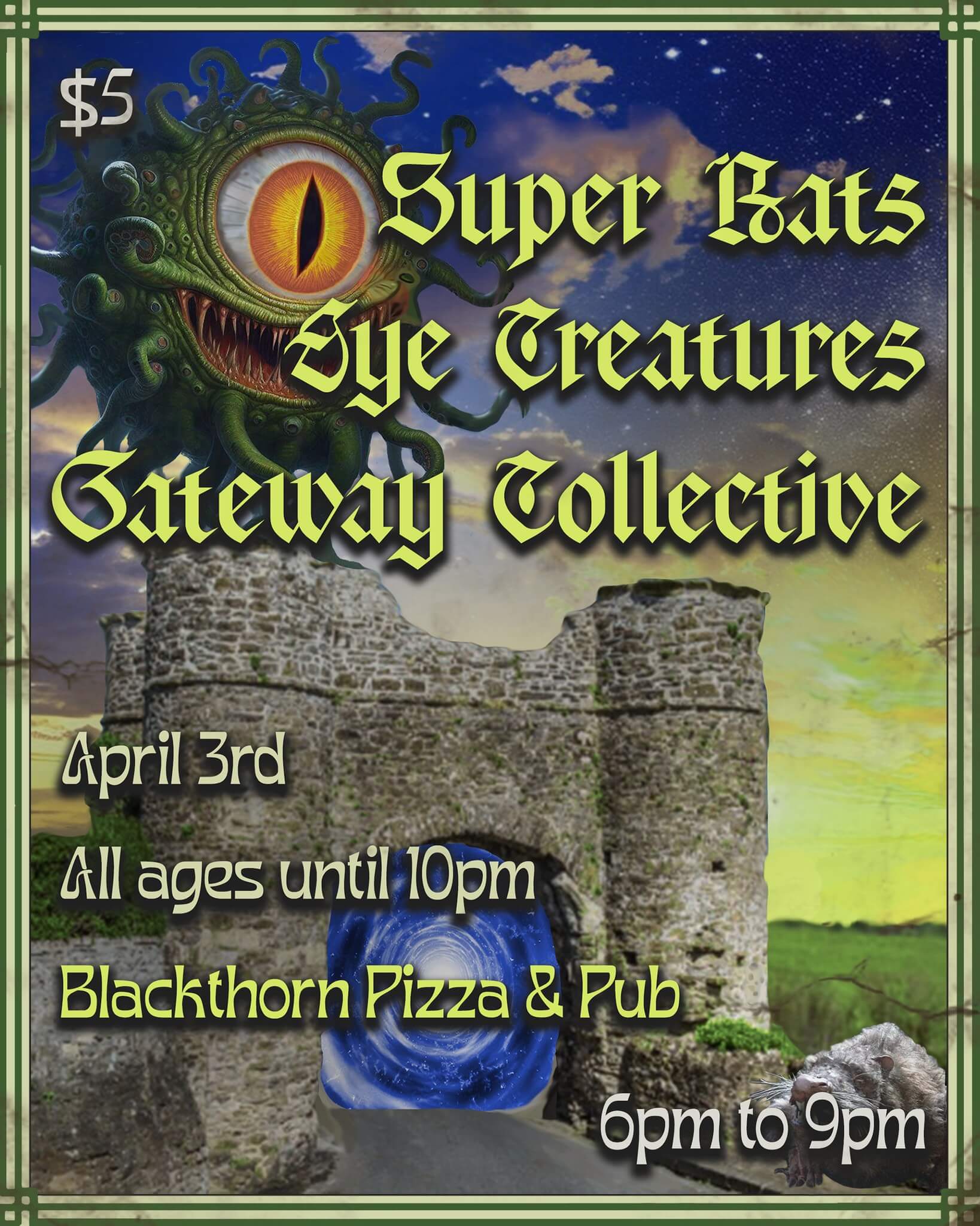 April 3rd Blackthorn Flyer