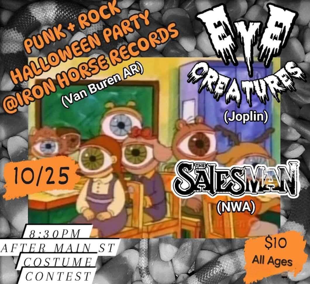 October 25th Iron Horse Records Flyer