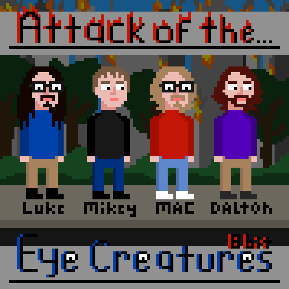 Attack of the Eye Creatures 8-Bit album cover